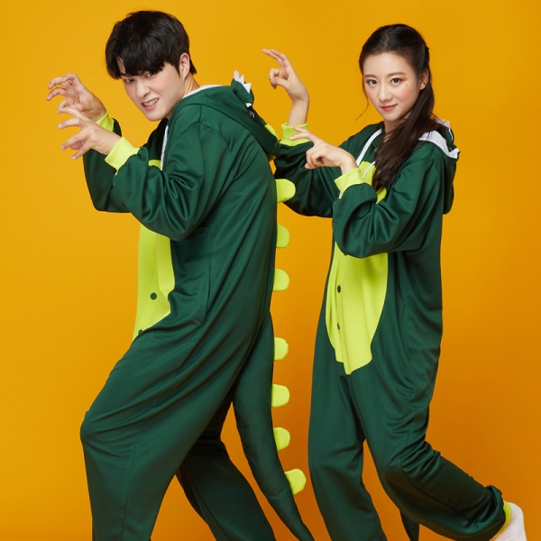 동물잠옷 초록공룡[긴팔]