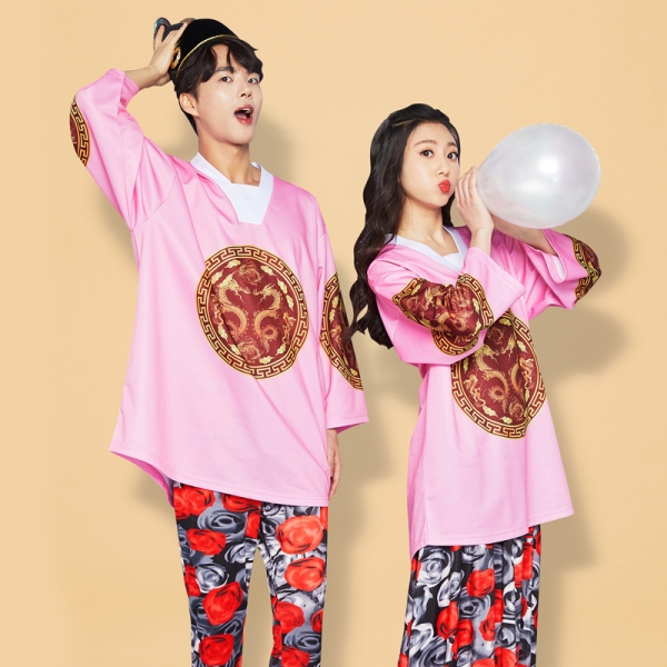 용포반티 몸빼세트 [핑크]