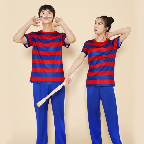 줄무늬 한량세트