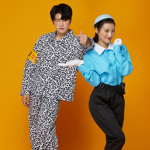 교련복 중딩과 오라이세트