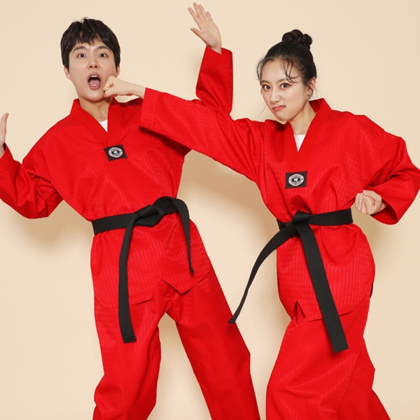 태권도복 반티 - 레드