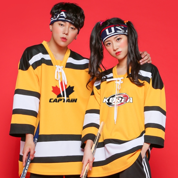 아이스하키 반티 [엘로우]