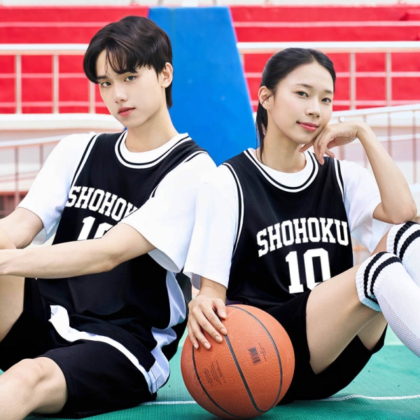 농구나시 반티 - 블랙 [옆라인]