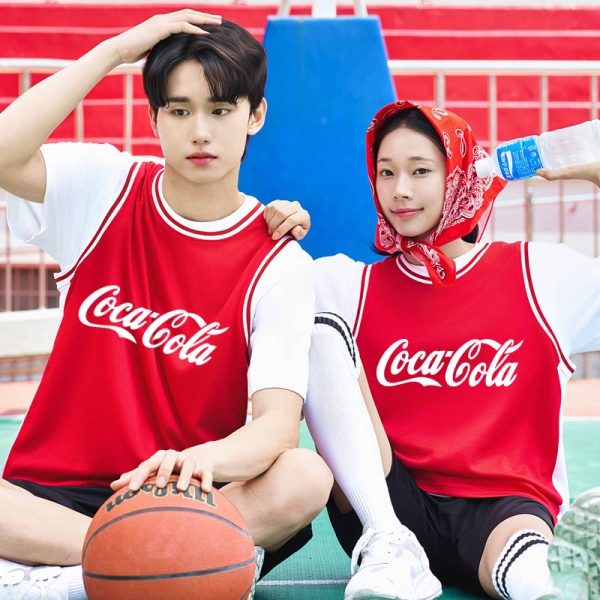 농구나시 반티 - 레드 [옆라인]