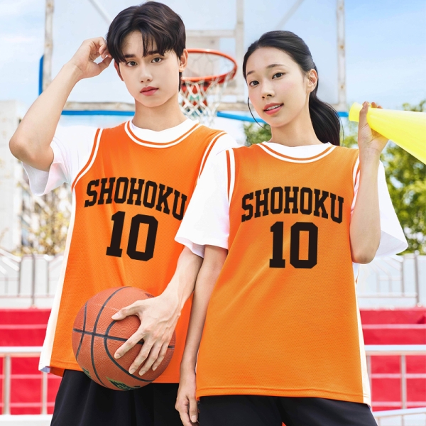 농구나시 반티 - 오렌지 [옆라인]