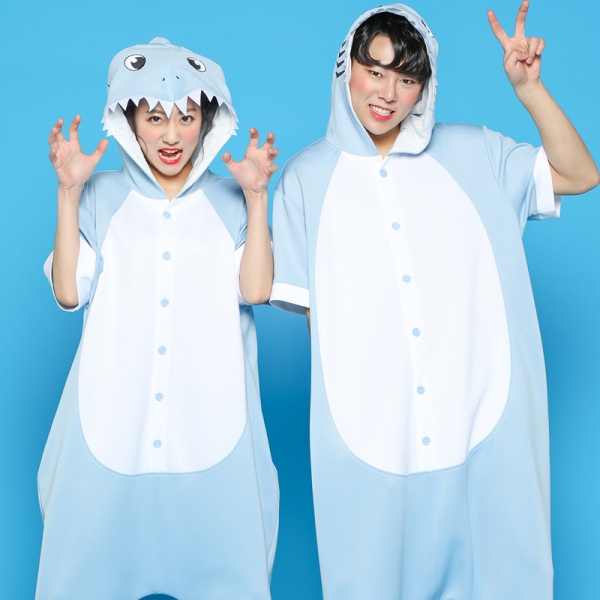 동물잠옷 상어(칠부)