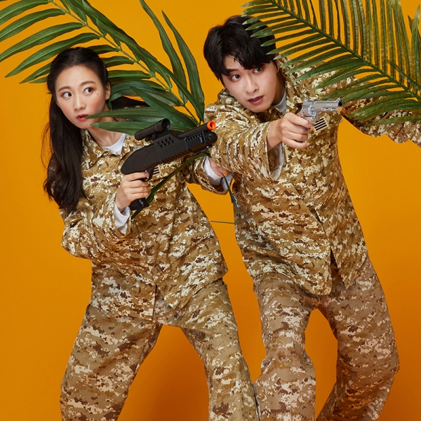 디지털 군복 반티 [긴팔]