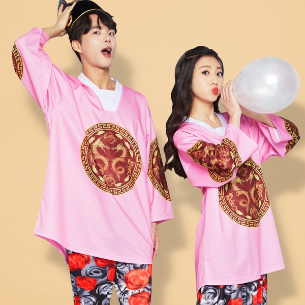 용포반티 몸빼세트 [핑크]